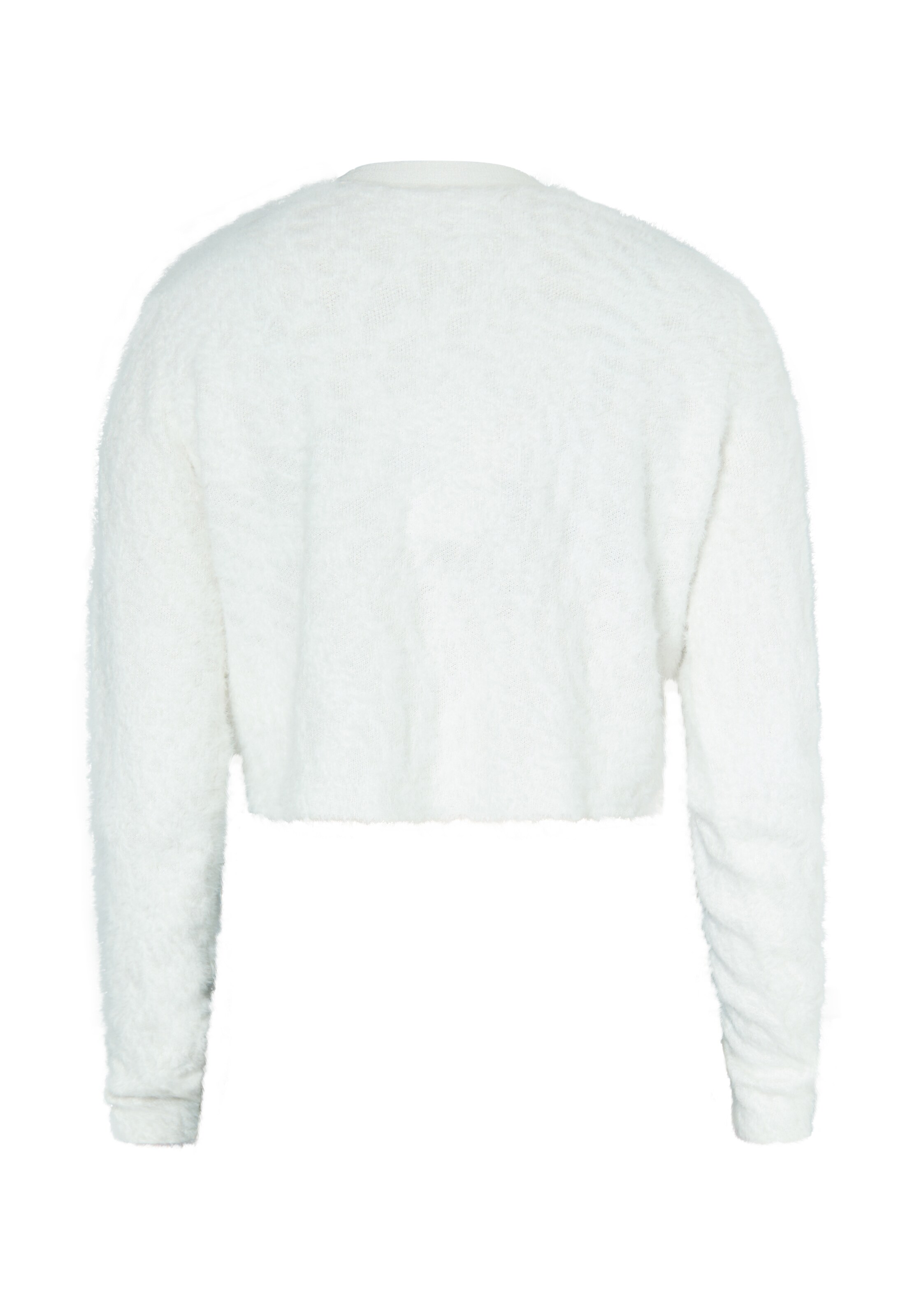 MYMO Πλεκτή ζακέτα σε λευκό