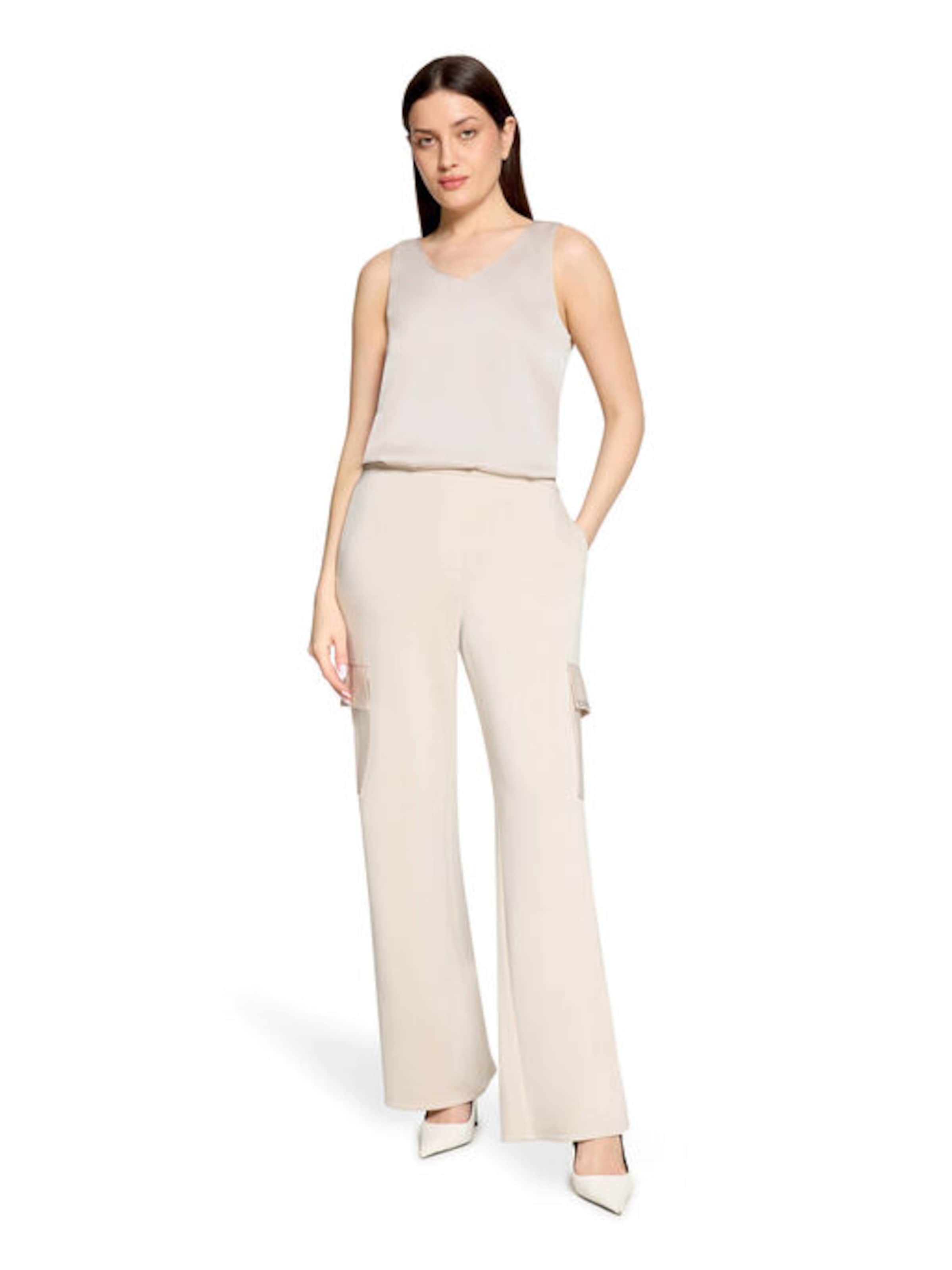 Chemisier Betty Barclay en beige : devant