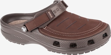 Clogs 'Yukon Vista II' di Crocs in marrone: frontale