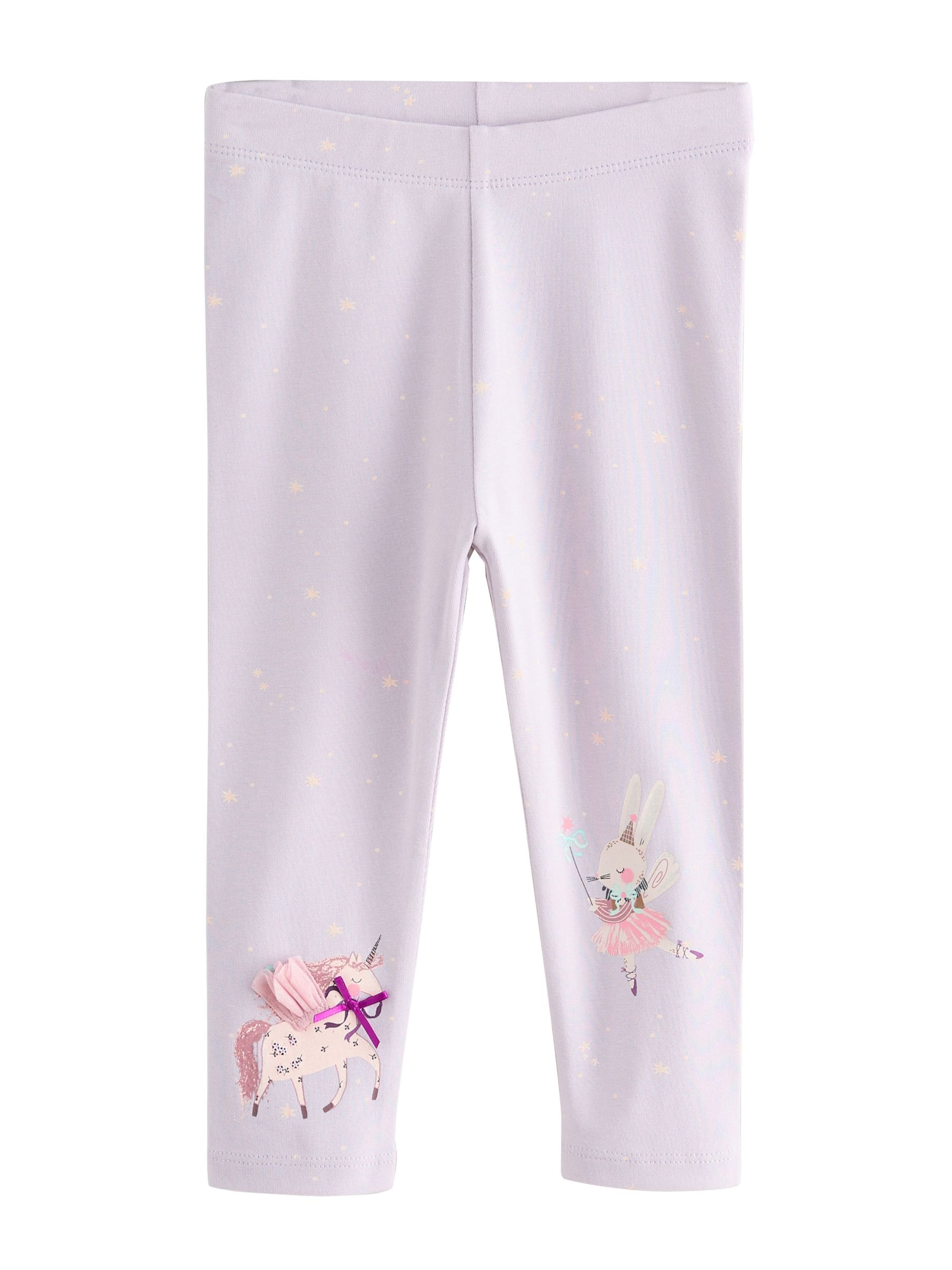 Next Skinny Leggings in Purple: front