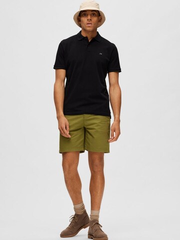 SELECTED HOMME Normální Chino kalhoty – zelená