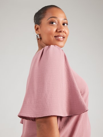 Chemisier 'VMALVA' Vero Moda Curve en rose