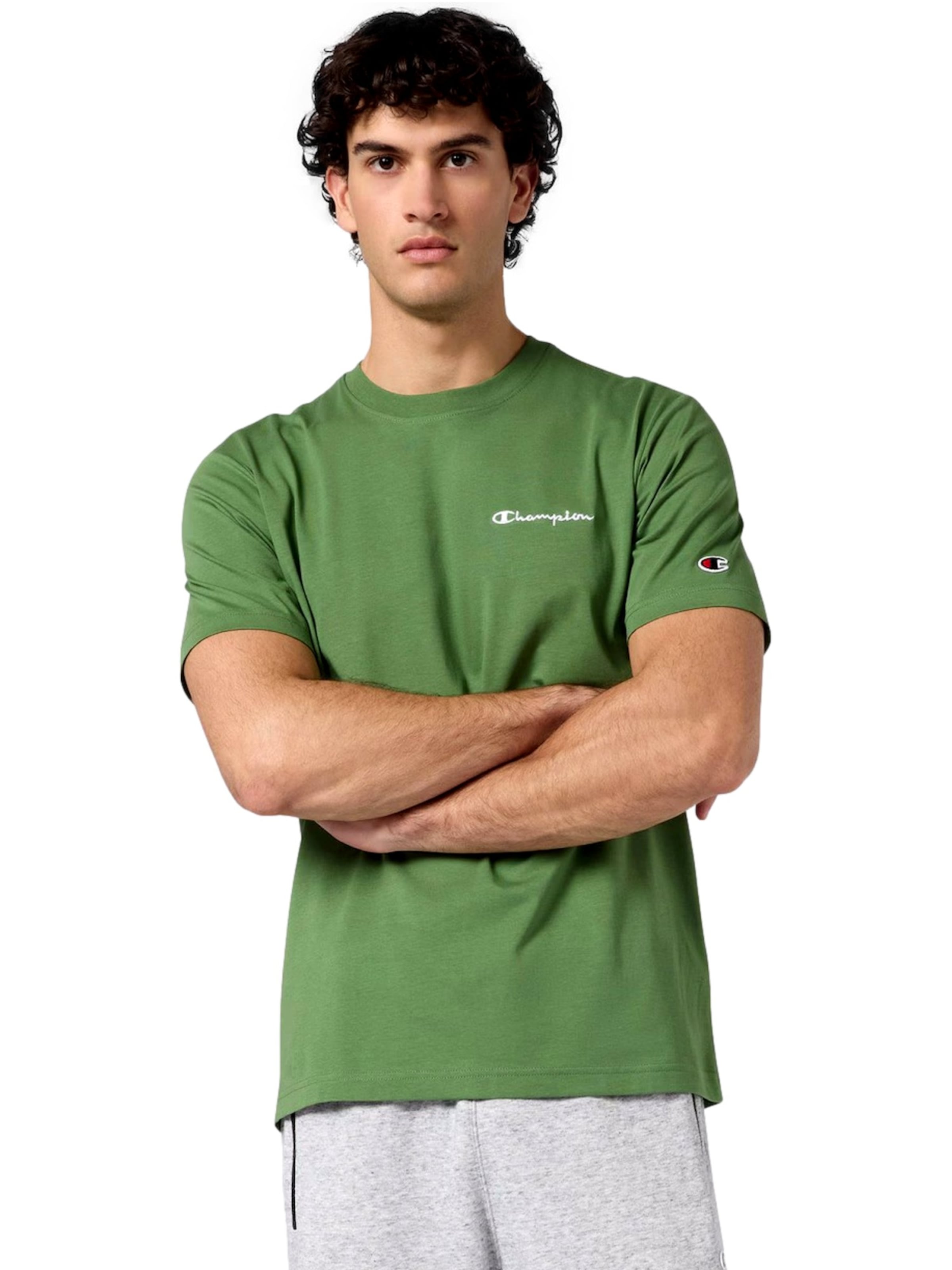 Champion Authentic Athletic Apparel Bluser & t-shirts i grøn: forside