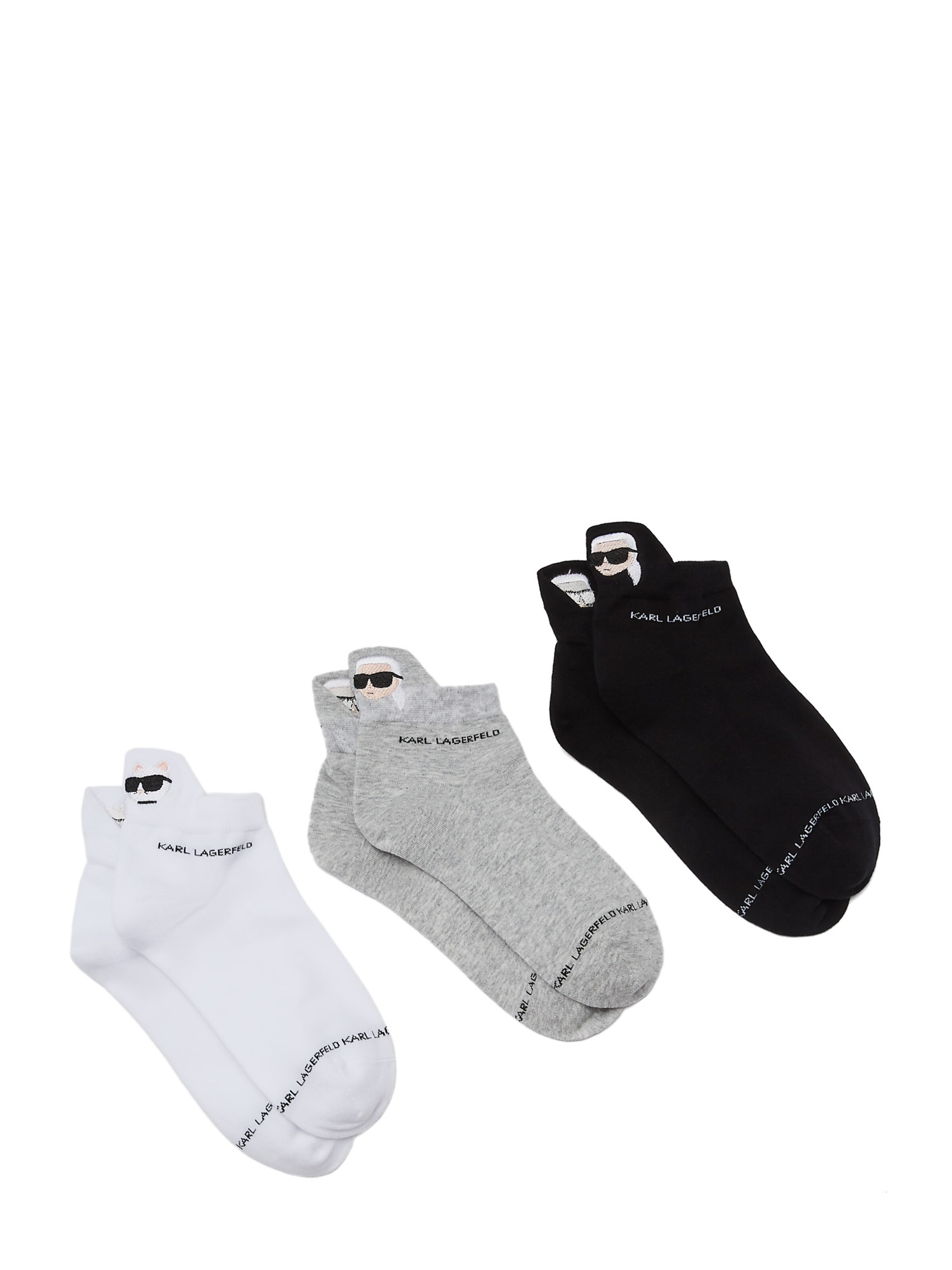Karl Lagerfeld Носки ' IKON' в Серый