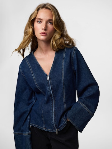 Chemisier 'PCFlora' PIECES en bleu