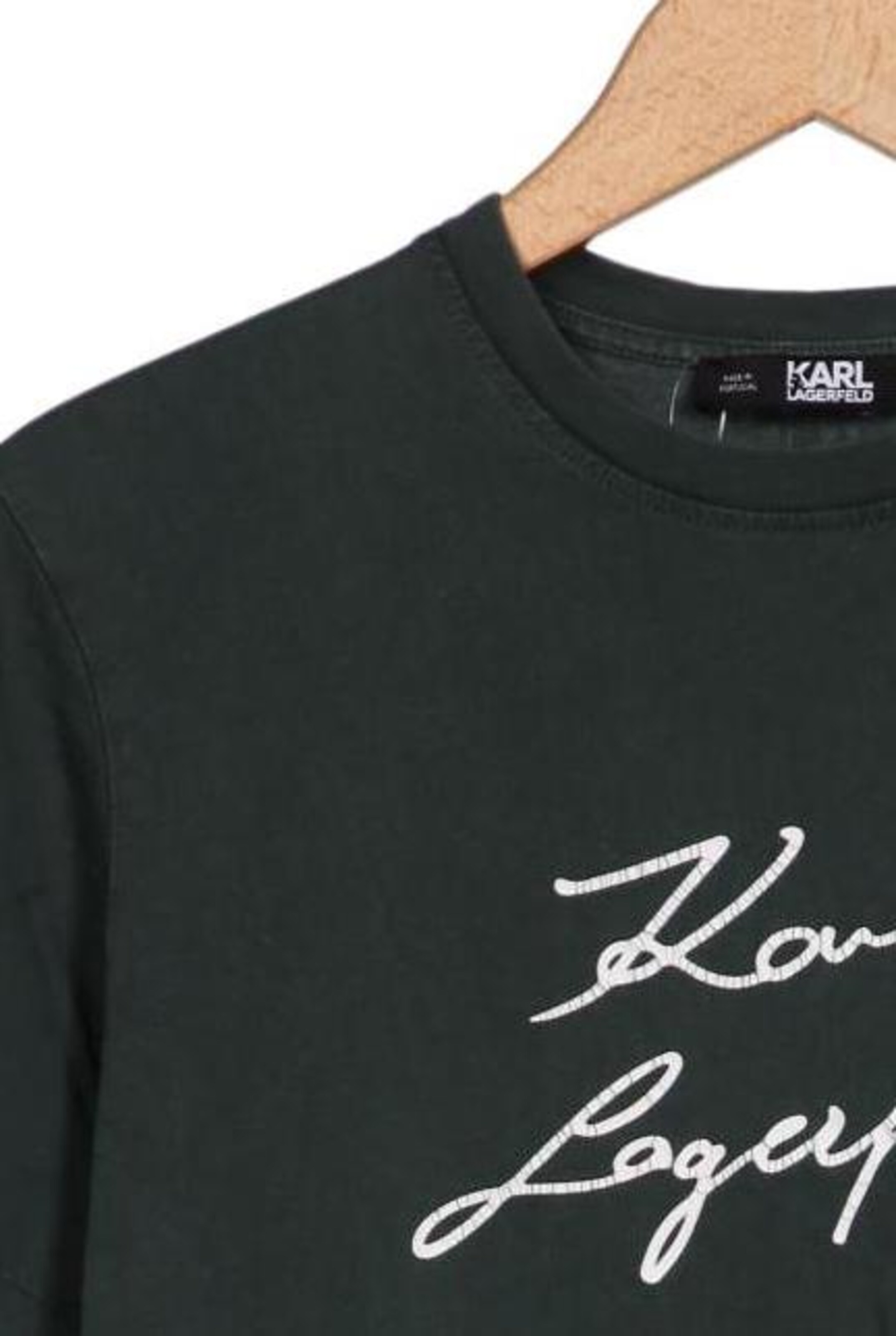 Karl Lagerfeld Shirt in XS in Green