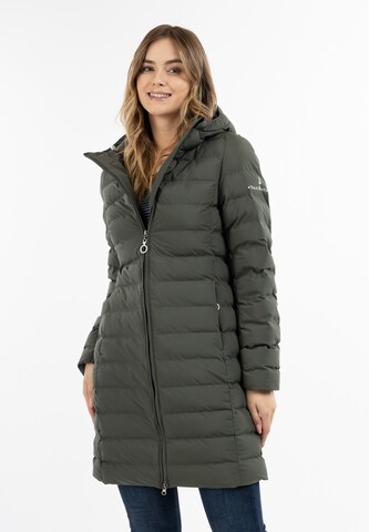 Manteau d’hiver DreiMaster Maritim en vert : devant