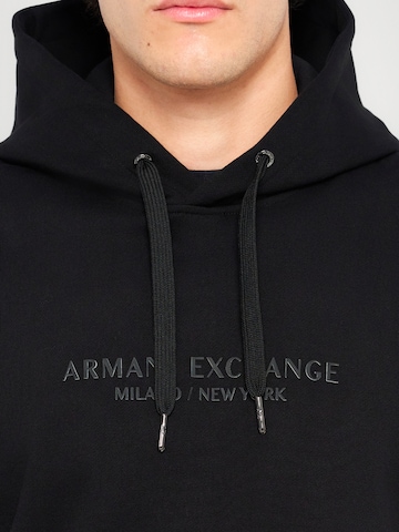 ARMANI EXCHANGE Tréning póló - fekete