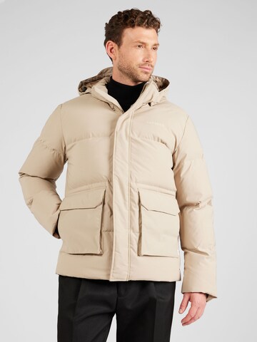 Les Deux Between-season jacket 'Maddox' in Beige: front