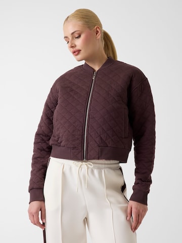 GUESS Between-Season Jacket in Brown: front