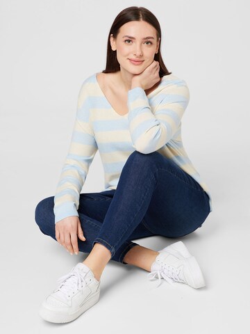 ONLY Carmakoma Sweater 'MELINNA' in Blue
