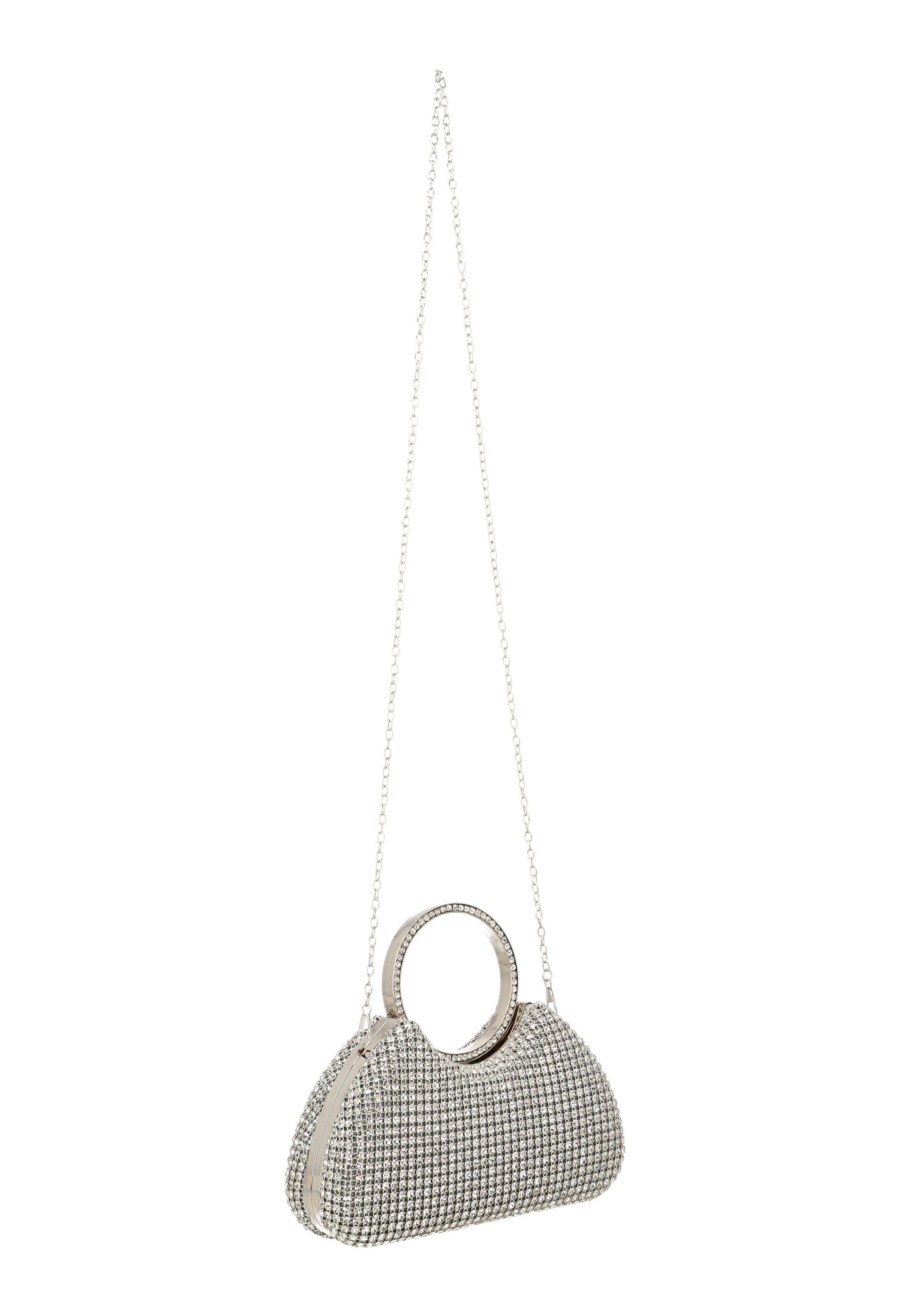 Sac à bandoulière faina en argent