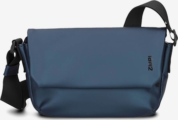 ZWEI Umhängetasche 'Cargo' in Blau: Vorderseite