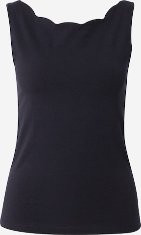 ABOUT YOU Top in Black: front