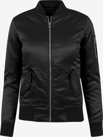 Urban Classics Between-Season Jacket in Black: front