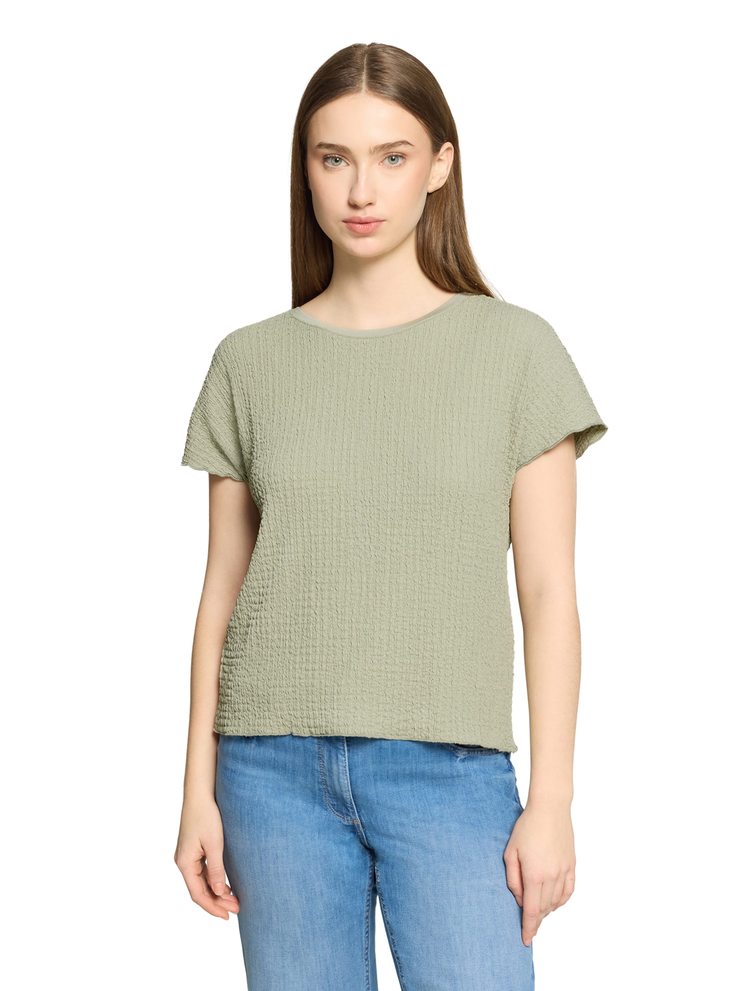 T-shirt Betty Barclay en vert : devant