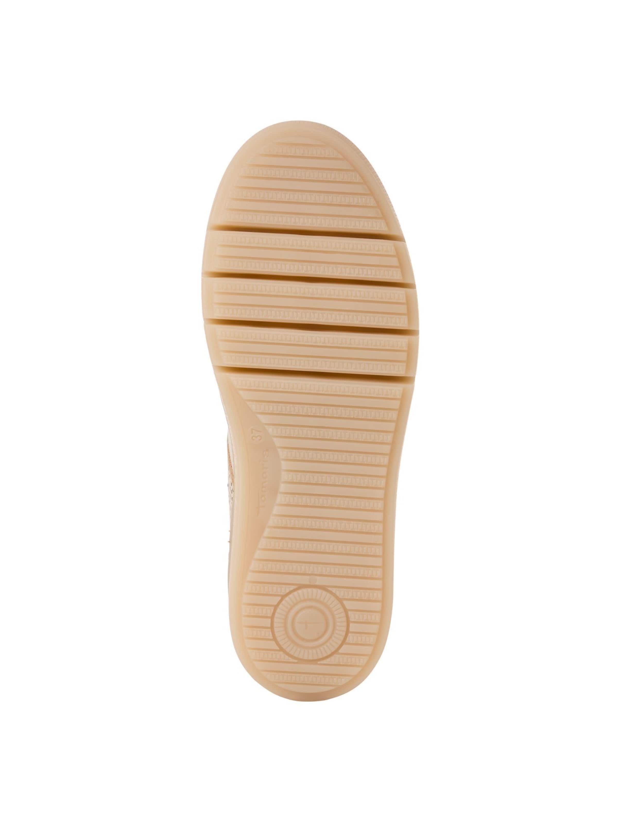 Tamaris Sneakers laag in Beige