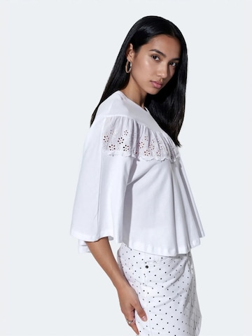 Busem Bluza 'Blusen' | bela barva