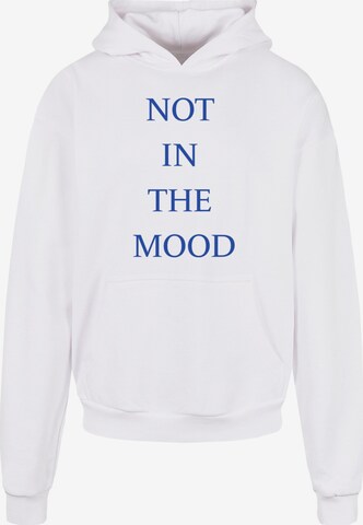 Merchcode Sweatshirt 'NITM' in White: front