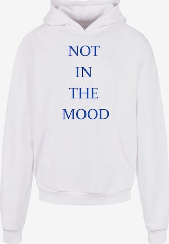 Merchcode Sweatshirt 'NITM' in Wit: voorkant