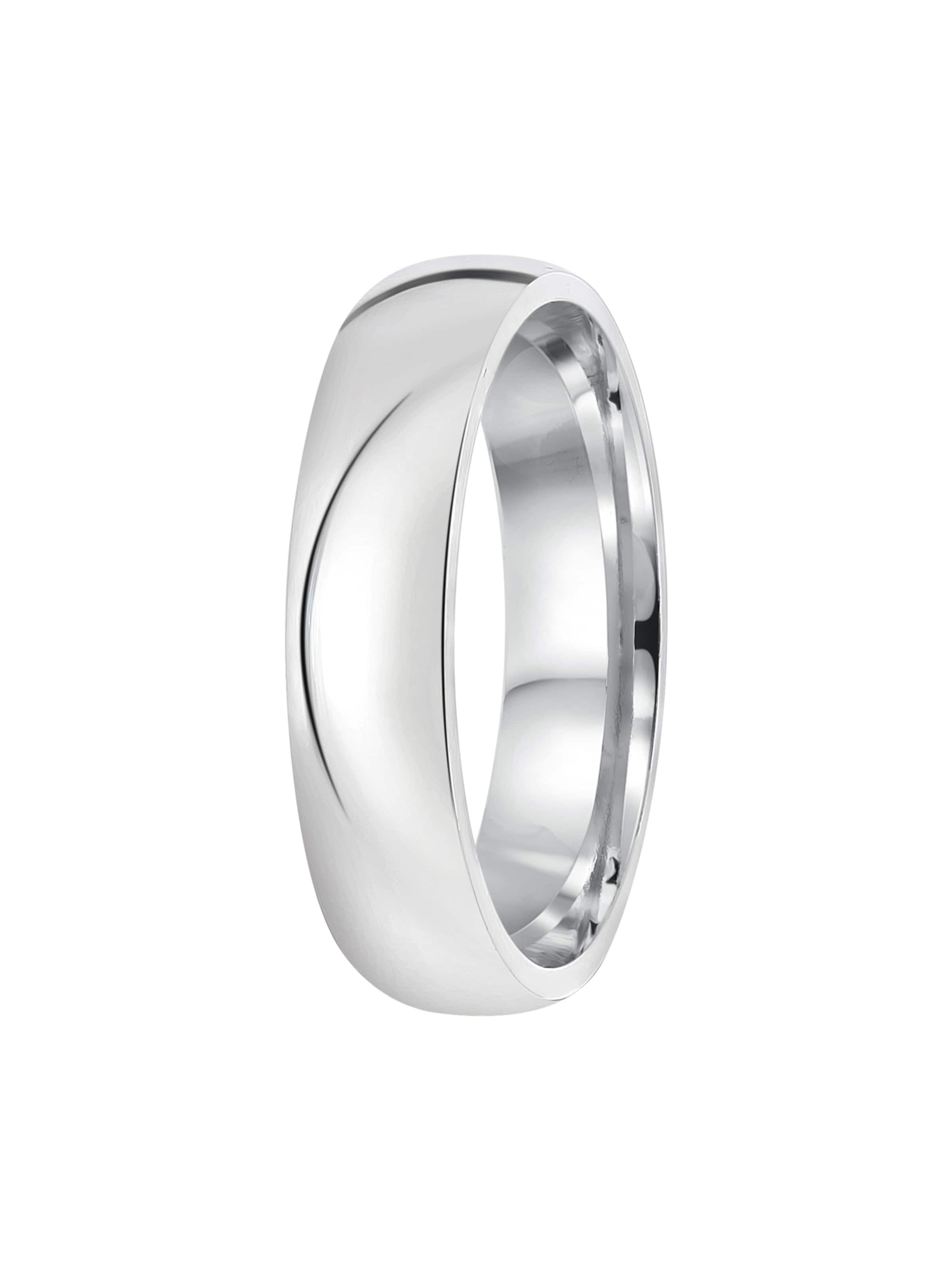 Lucardi Ring in Silver: front