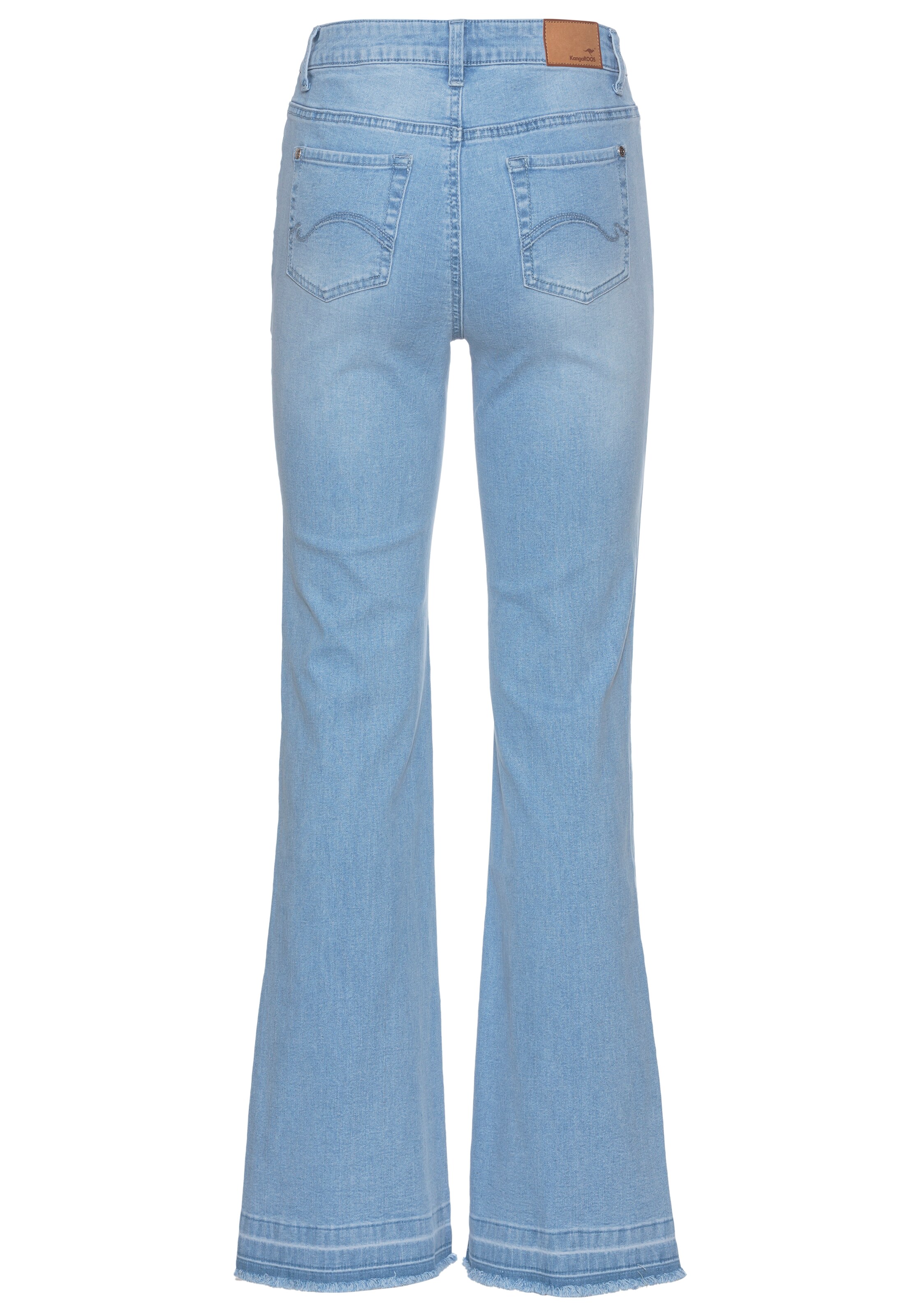 KangaROOS Flared Jeans in Blau