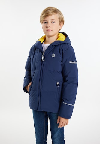 Schmuddelwedda Weatherproof jacket 'Grassland' in Blue: front