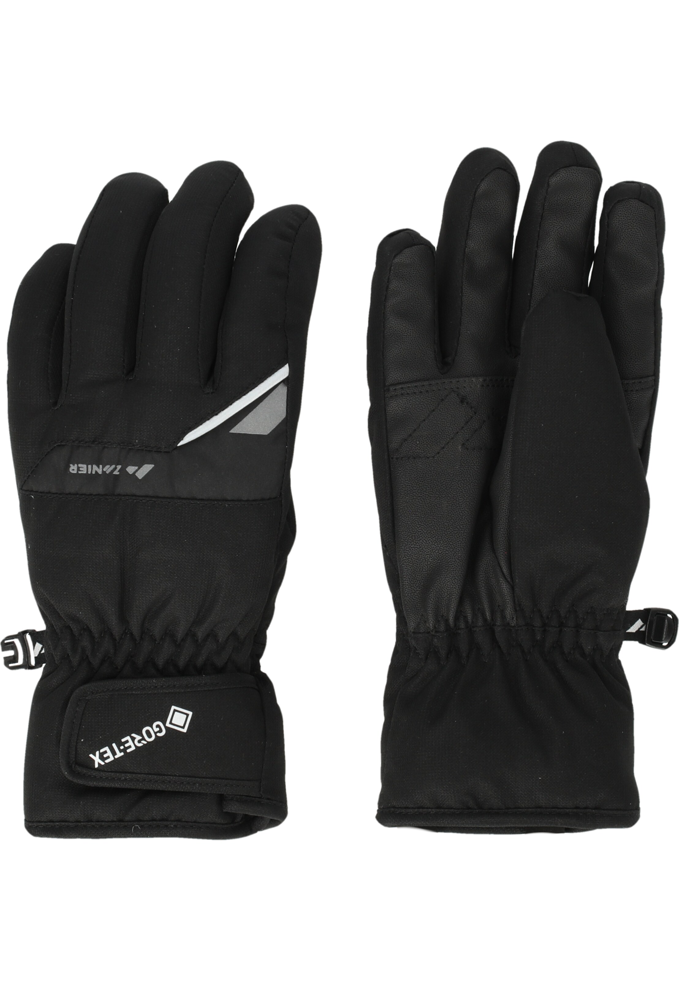 Zanier Gloves 'Trysil GTX' in Black: front