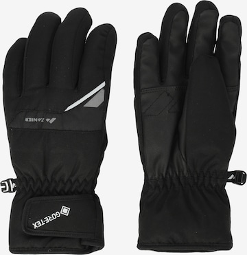 Zanier Handschuhe 'Trysil GTX' in Schwarz: Vorderseite