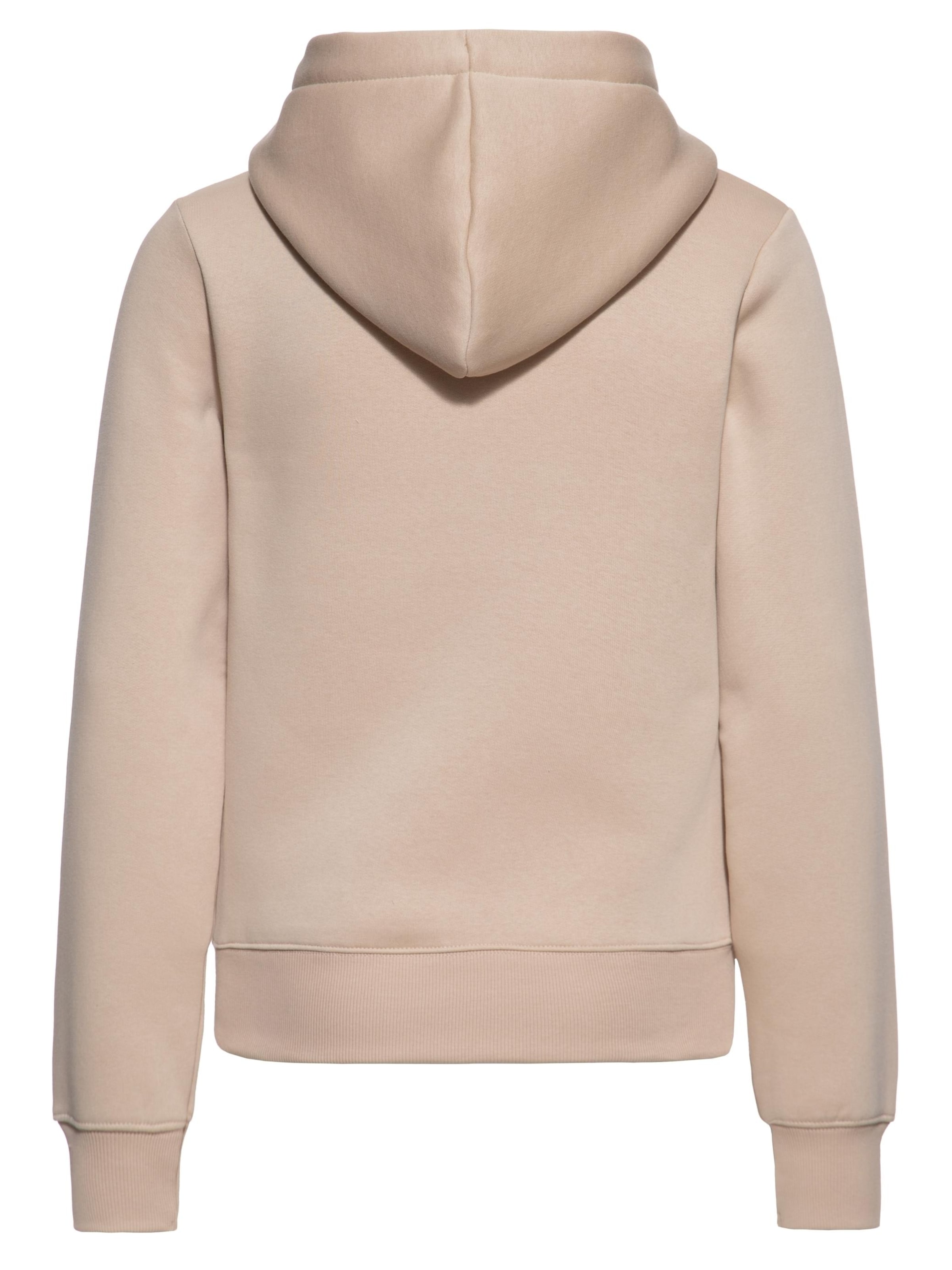 Queen Kerosin Pullover 'Man Eater' in Beige