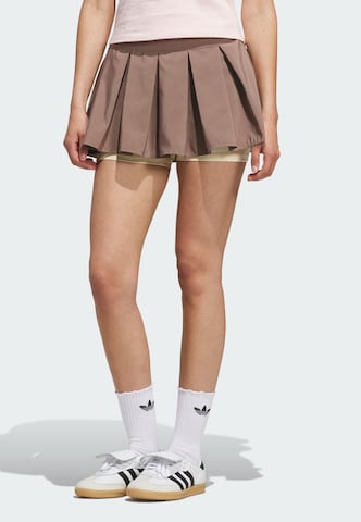 ADIDAS ORIGINALS Sukňa - Hnedá: predná strana