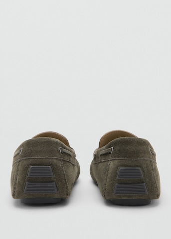 MANGO MAN Moccasins 'Driver' in Green