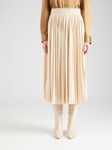 Jupe 'KIKU' Weekend Max Mara en beige : devant