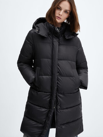 Manteau d’hiver 'ROCIO' MANGO en noir