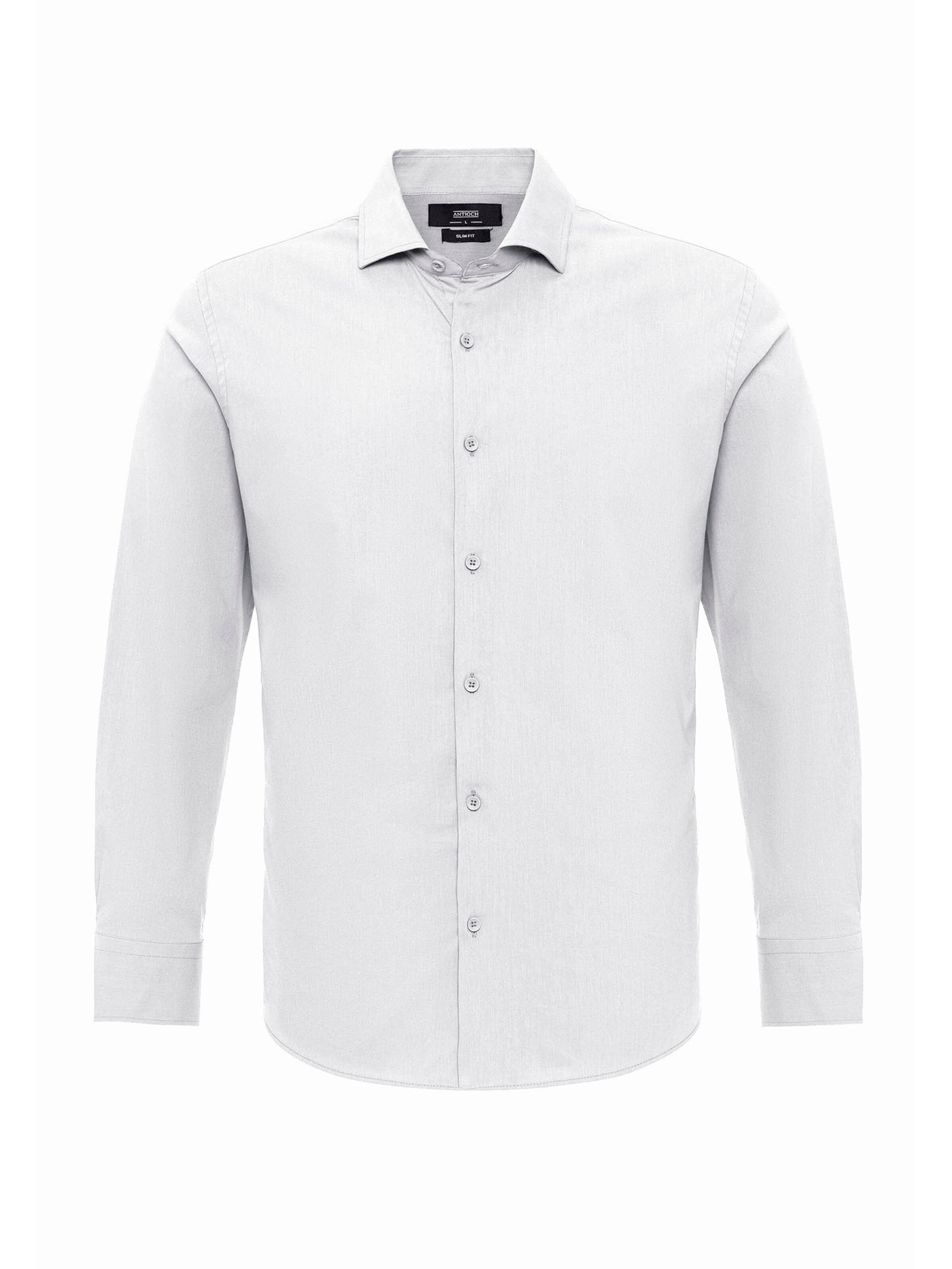 Antioch Regular Fit Skjorte i hvid: forside