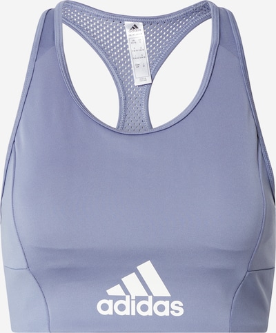 Sutien sport ADIDAS PERFORMANCE pe mov liliachiu / alb, Vizualizare produs