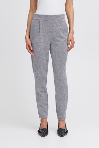 ICHI - Tapered Calças 'IHKATE' em azul: frente