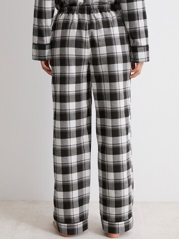 Marc O'Polo Pajama pants ' Cozy Flanell ' in Black