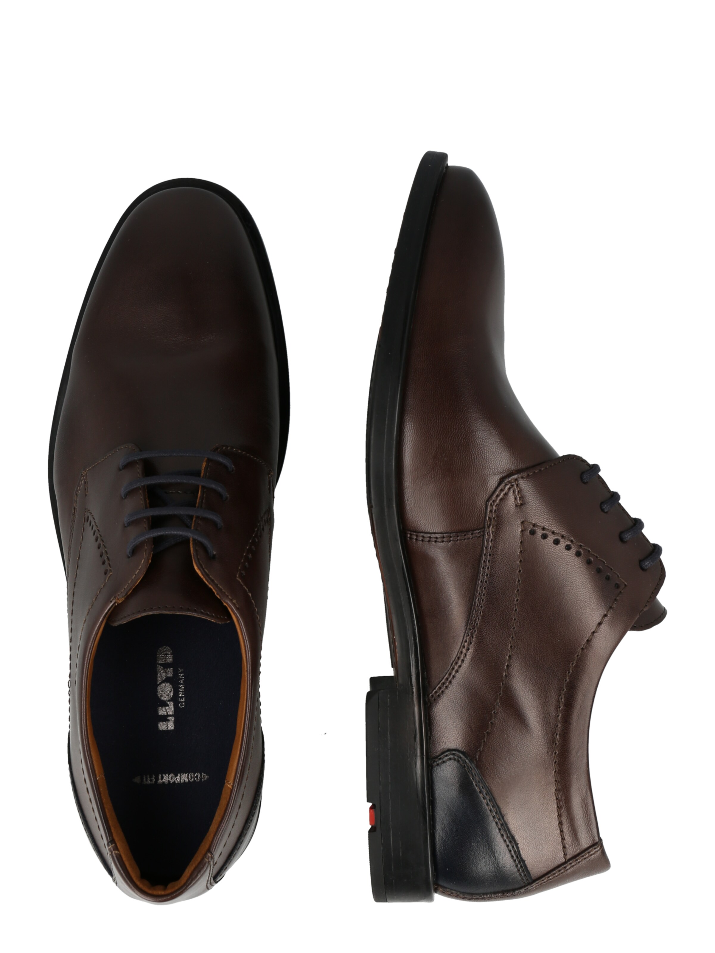 LLOYD Lace-up shoe 'Kalmar' in Brown