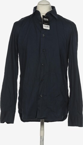 G-Star RAW Button Up Shirt in L in Blue: front