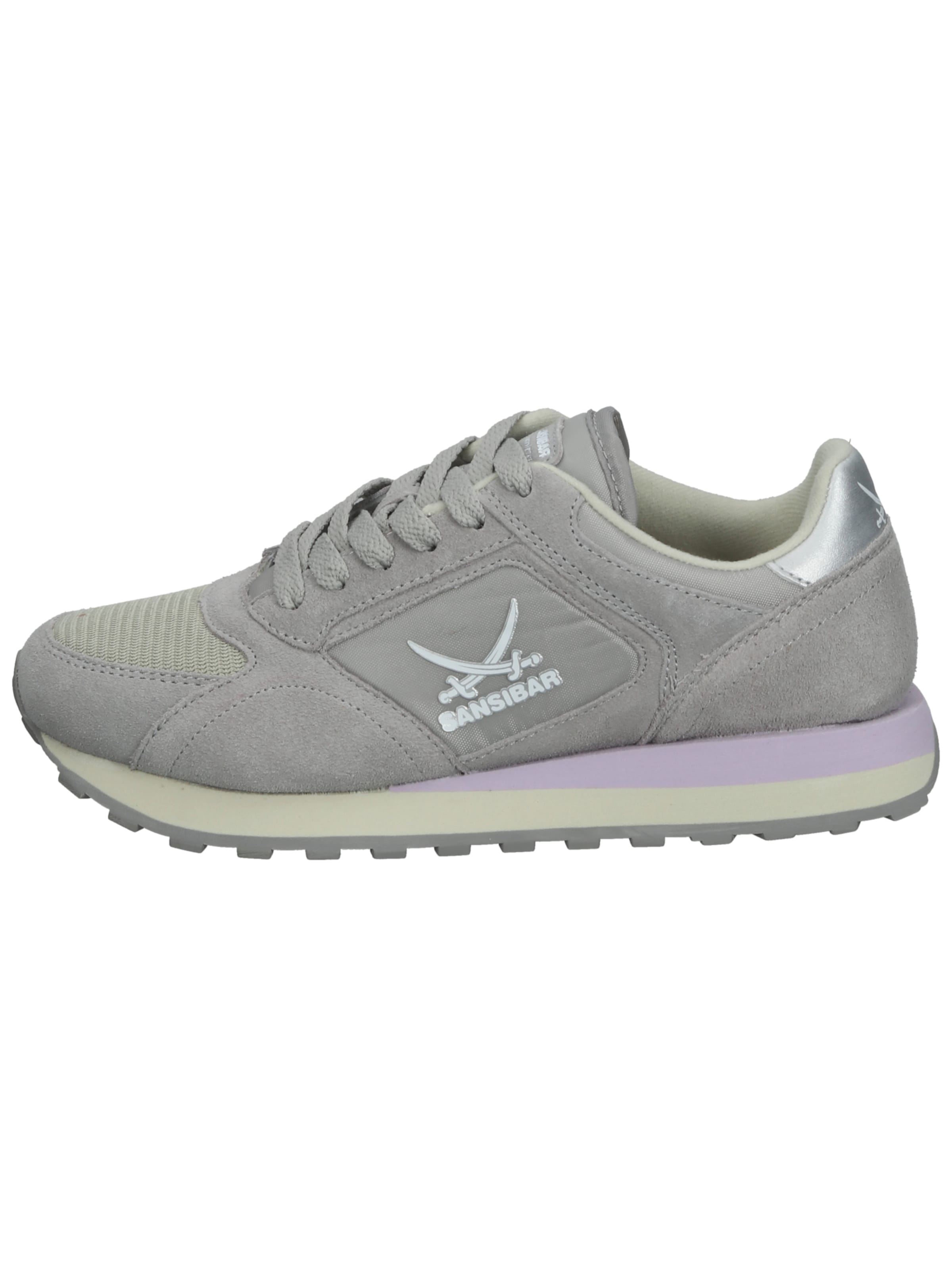 SANSIBAR Sneakers laag in Grijs: voorkant