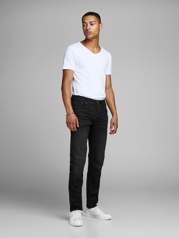 JACK & JONES Regular Jeans 'Mike' in Zwart