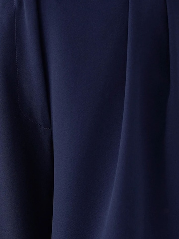 Hiccup Wide Leg Hose in Blau