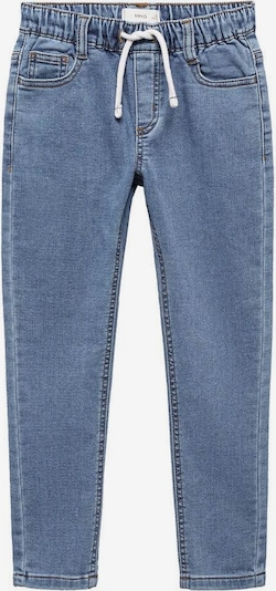 MANGO KIDS Jeans 'Comfy' i blue denim / hvid, Produktvisning