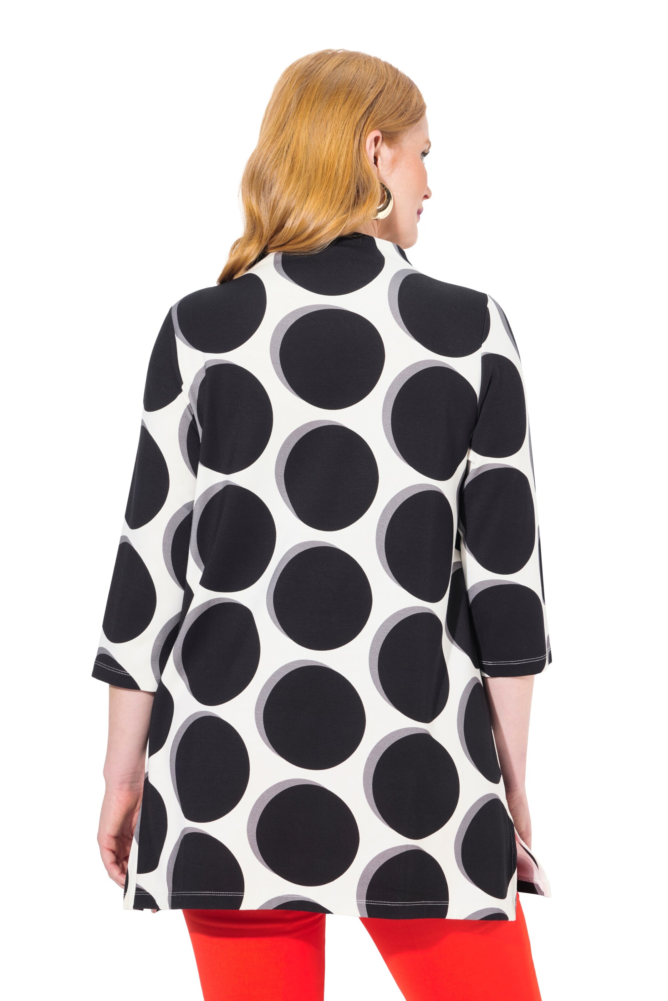 Sweat-shirt Ulla Popken en gris