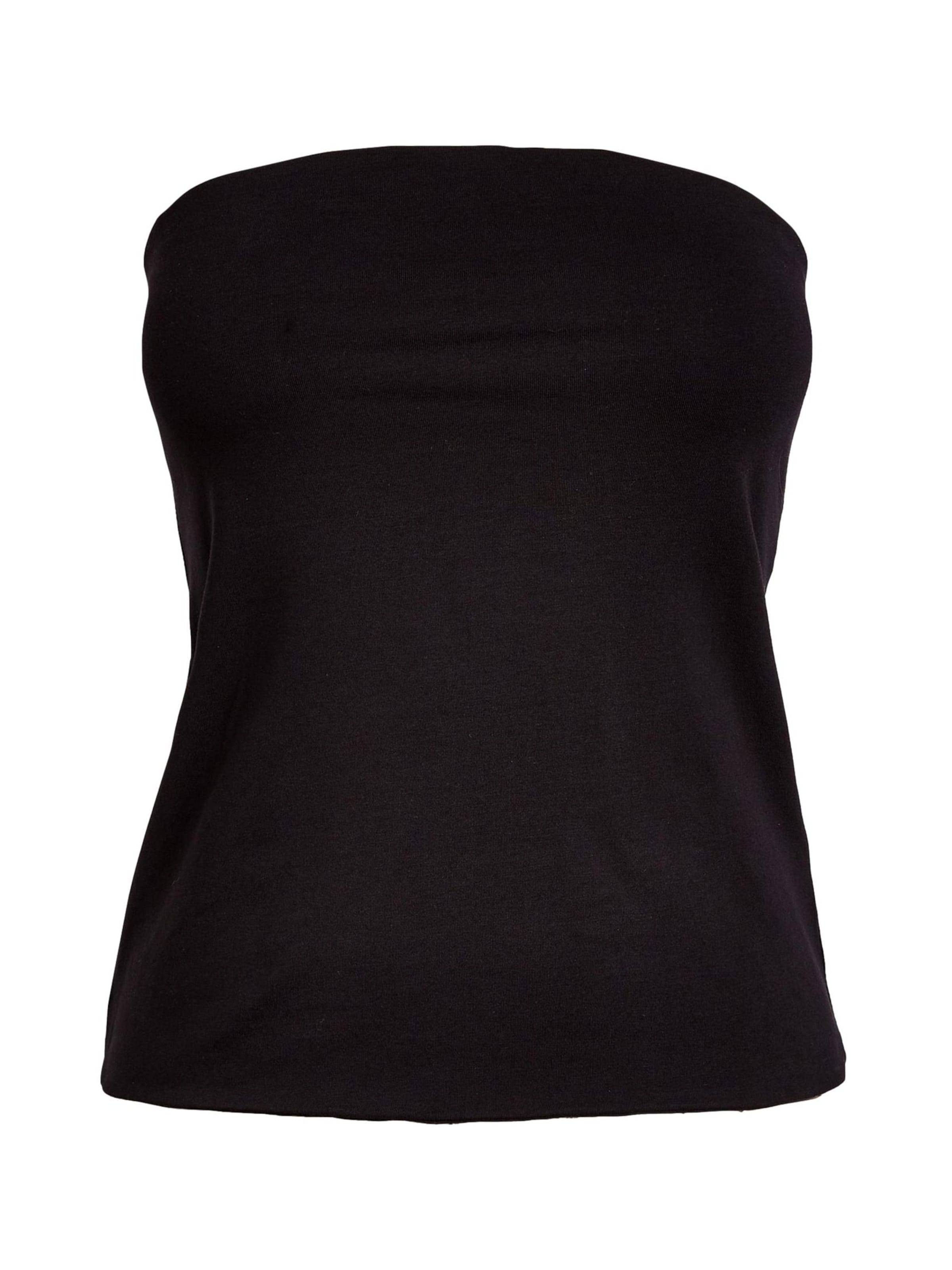 Top de la Next pe negru: față