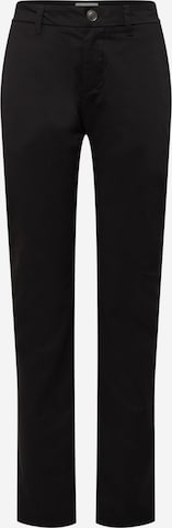 TOM TAILOR Chino kalhoty – černá: přední strana