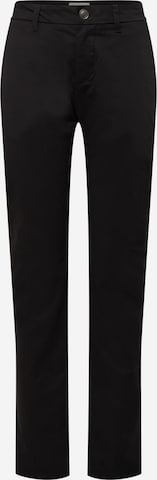 TOM TAILOR Regular Chino Pants in Black: front