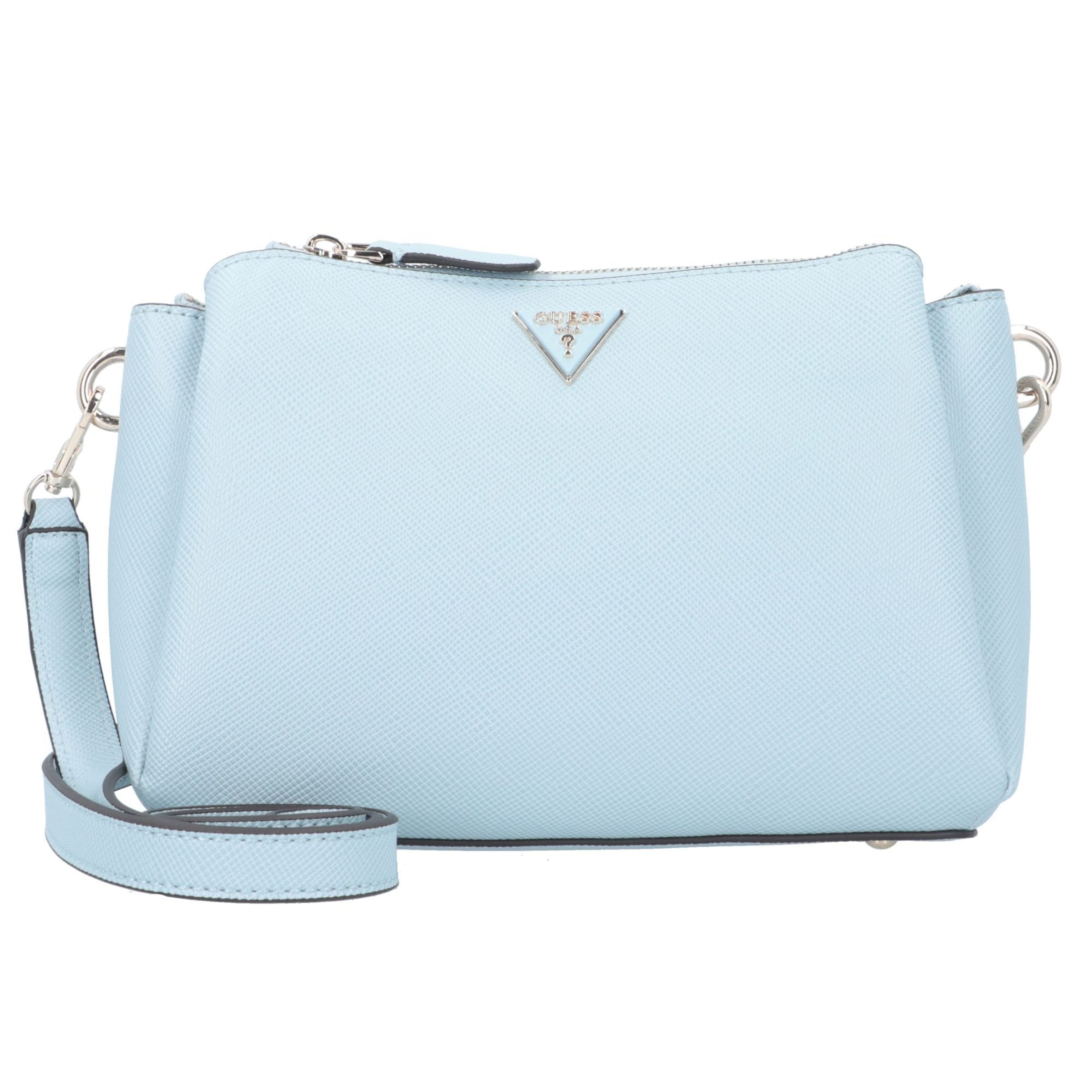Borsa a tracolla 'Noelle II' di GUESS in blu: frontale