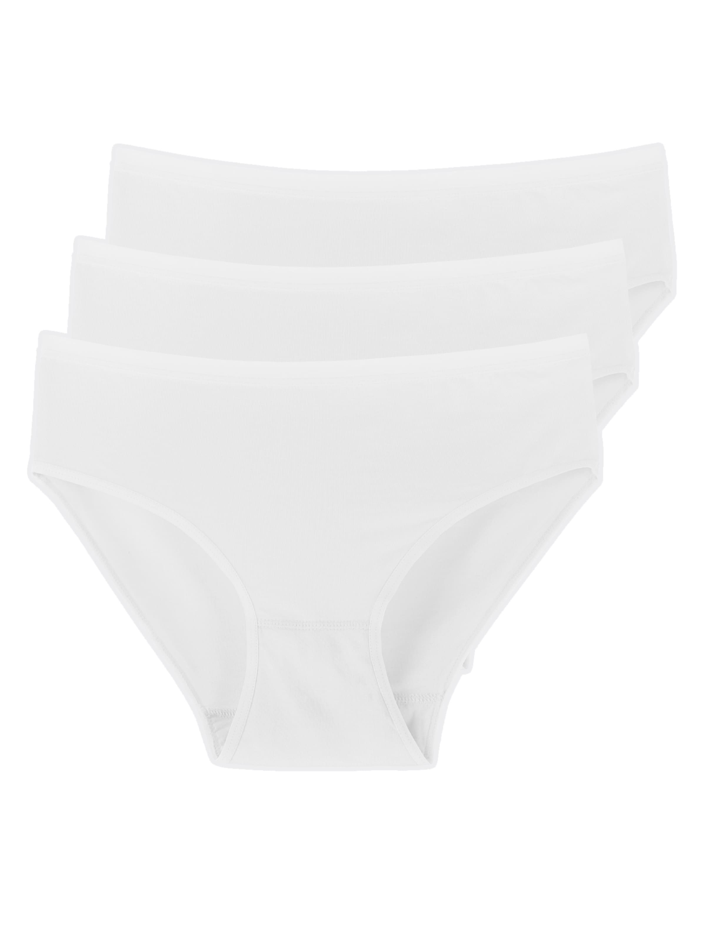 Yenita Slip 'Bambus' in Wit: voorkant